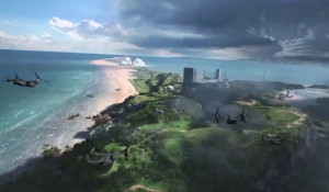 《战地6》实机GIF动图泄露 鱼鹰坠毁种子岛，战况激烈