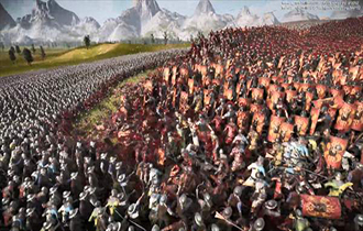 《史诗战争模拟器2》演示 混合军团大战罗马vs斯巴达