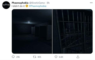 《恐鬼症》新地图“监狱”截图 阴森昏暗的牢房和浴室
