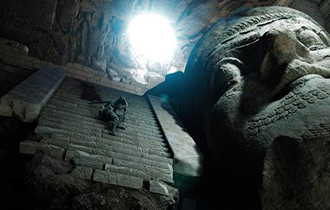 《黑相集：灰冥界》8分钟演示 激战地底神庙的怪物