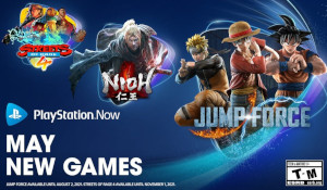 PS Now五月新增游戏阵容：《Jump大乱斗》等三款游戏