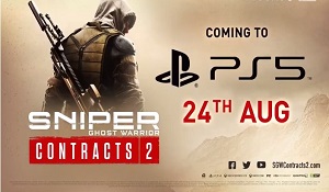 PS5《狙击手：幽灵战士契约2》8月24日发售 4K/30帧