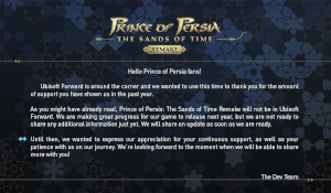 《波斯王子：时之砂》重制版官宣无缘E3 预计明年发售