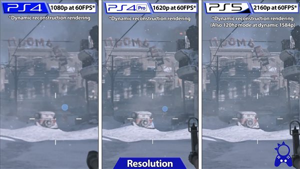 《使命召唤：先锋》PS平台B测对比演示 PS5仍无光追