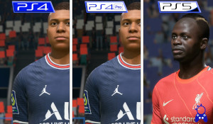 PS版《FIFA 22》對比 PS5建模有改進，總體變化不大