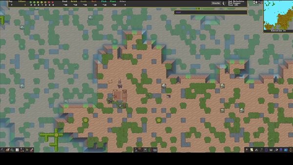 《矮人要塞》PC10分钟实机演示 复杂的硬核的建造游戏
