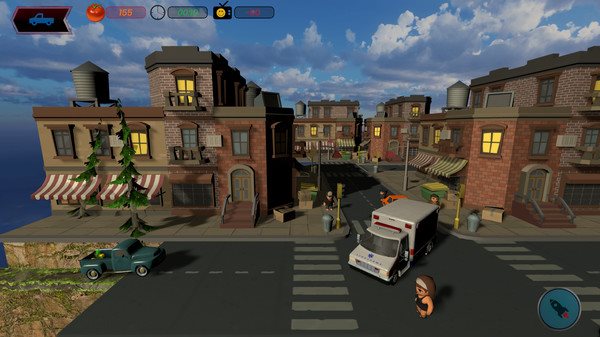 休闲2.5D开车《忍者快递》上架Steam 今年10月内发售游迅网www.yxdown.com