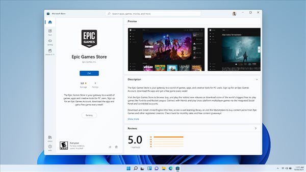 微软开放Windows商店第三方应用 首批含亚马逊、Epic