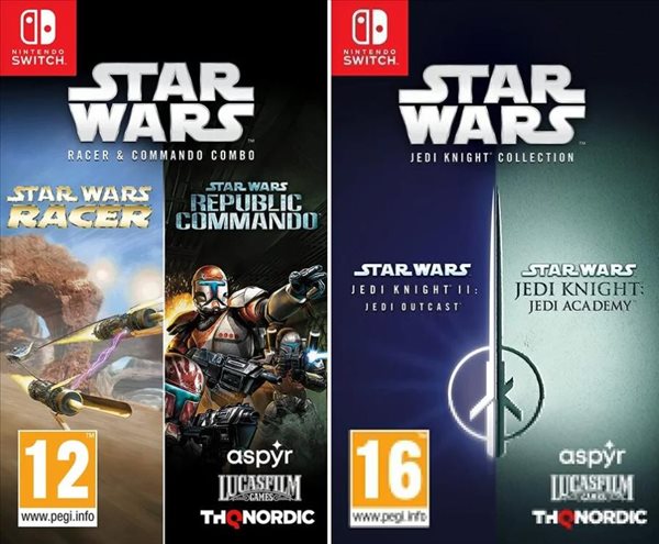 网曝两套星战游戏合集包将登Switch 或于11月16日发售