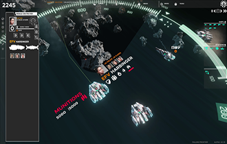 E3 2021：RTS《坠落边界》新演示 探索太空征服星系