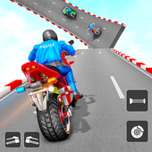 Police Bike Stunt警察摩托车特技(Police Bike Stunts Games)