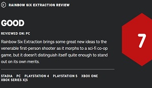 《彩虹六号：异种》IGN 7分 更像是个制作优秀的DLC