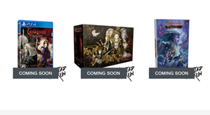 《恶魔城安魂曲》将推出PS4实体版 1月14日开启预购