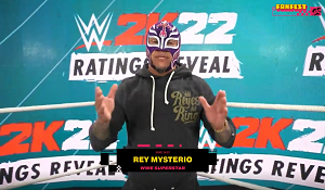 《WWE 2K22》新实机演示 神秘人雷尔对战道夫·齐格勒