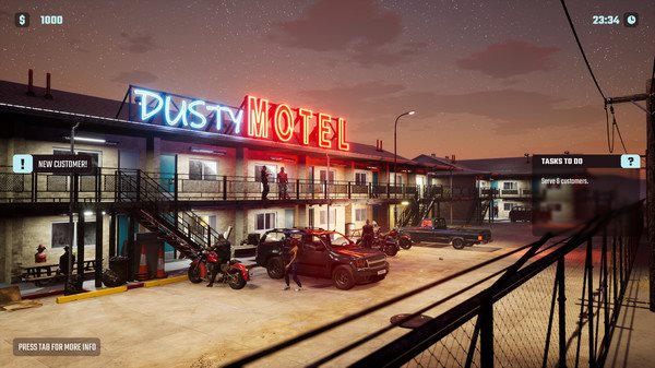 DRAGO再出新作！《汽车旅馆模拟器》已开通Steam页面