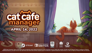 经营模拟游戏《猫咖经理》新宣传片 预计4月14日发售