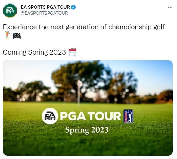 《PGA巡回赛》预计明年春季发售 和高尔夫球手展开较量