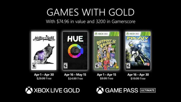 Xbox金会员4月会免 《Hue》、《空间贸易站》等4作