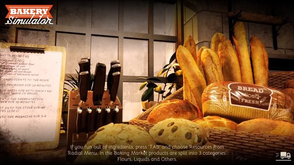 休闲模拟游戏《面包房模拟器》宣传视频 5月4日正式发售