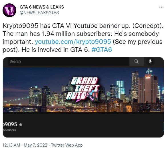 网传《GTA6》新预告将至 发售日或于下周财报会议公开