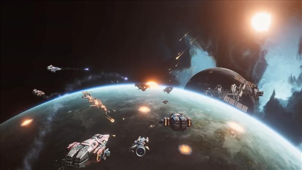 科幻RTS《坠落边界》“泰坦进军”预告 争夺星空领域