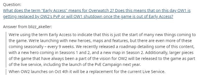 《守望先锋》将被《OW2》取代？官方回应摸棱两可