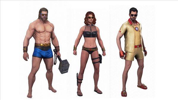 网传《漫威复仇者联盟》将加入夏季主题皮肤 清凉泳装