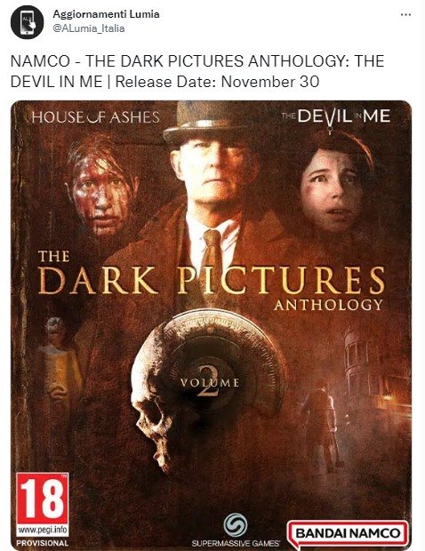 网传《黑暗影集：心中魔》推至11月发售 官方未回应