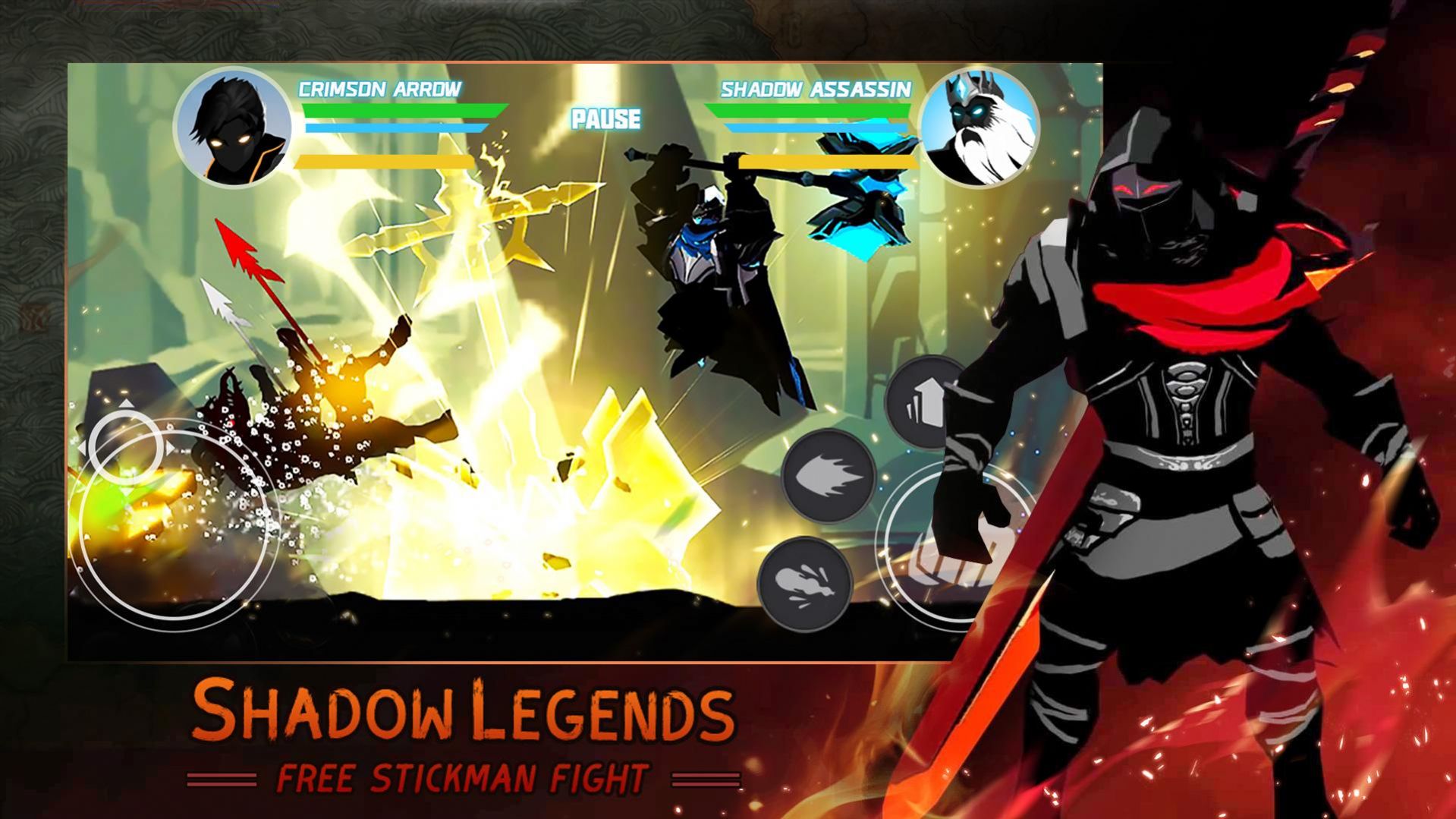 暗影传说格斗shadowlegendsstickmanfight