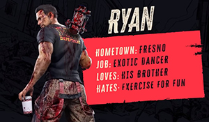 《死亡岛2》“Ryan”角色预告 尸潮中寻找兄弟的舞男
