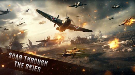 战机混战二战之战(Warplanes Dogfight: WW2 Battle)图3