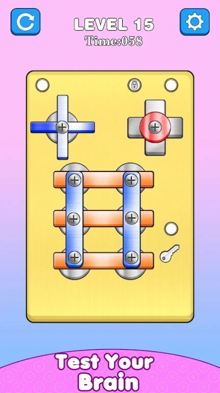 螺丝连螺母(Screw Pin Nut Puzzle Games)图3