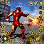 城市钢铁英雄战士(iron hero superhero iron game)游戏下载-城市钢铁英雄战士游戏手机版下载v0.1