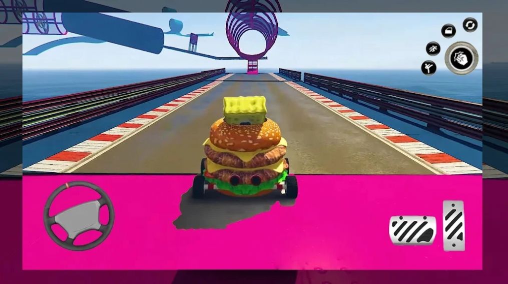 汉堡海绵车(Spongebob Mega Ramp Drive)图1