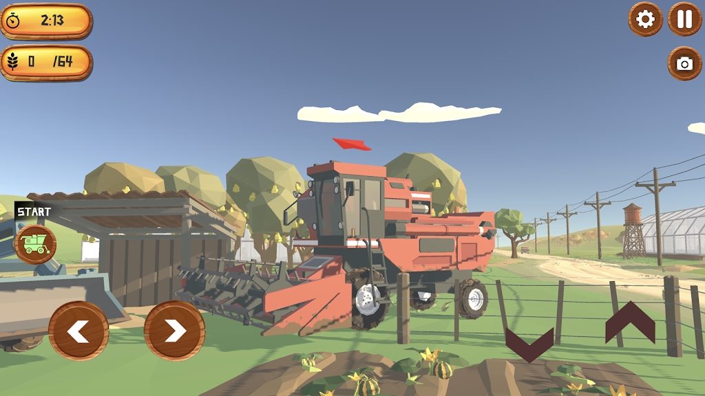 农场收割机器(Harvester Farm Game)图2