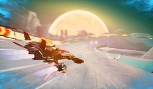 科幻多人竞速《红视2》冬季DLC宣传片 飞越冰雪赛道