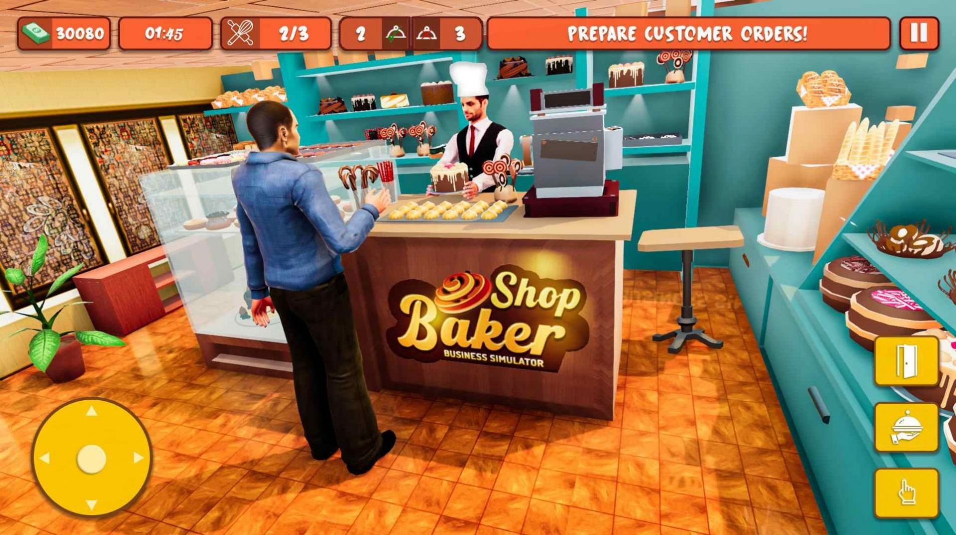 面包店商业模拟器图1