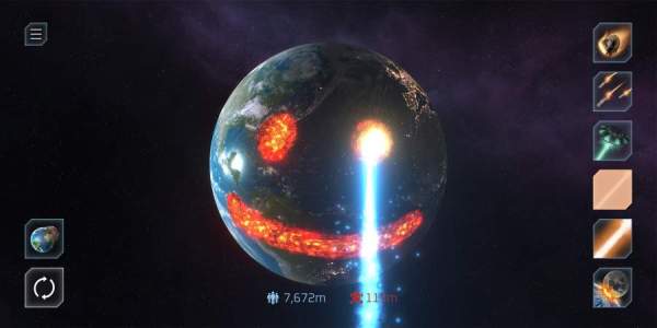 星球毁灭模拟器无广告最新版本(Solar Smash)图2
