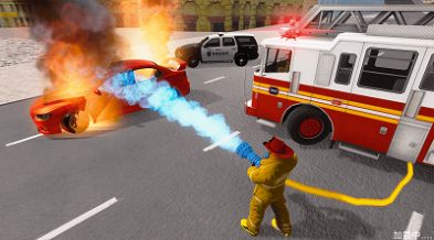 模拟消防车3d图2