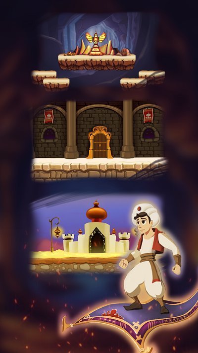 阿拉丁丛林探险2023内置菜单(Aladdin jungle Adventures-the land of danger)图2
