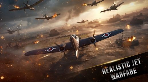 战机混战二战(Warplanes Dogfight: WW2 Battle)图1