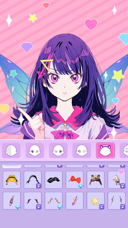 动漫头像制作者动漫娃娃(Anime Avatar Maker: Anime Doll)图1