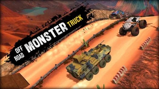 大脚怪越野车(Offroad Monster Truck Derby Game)图2