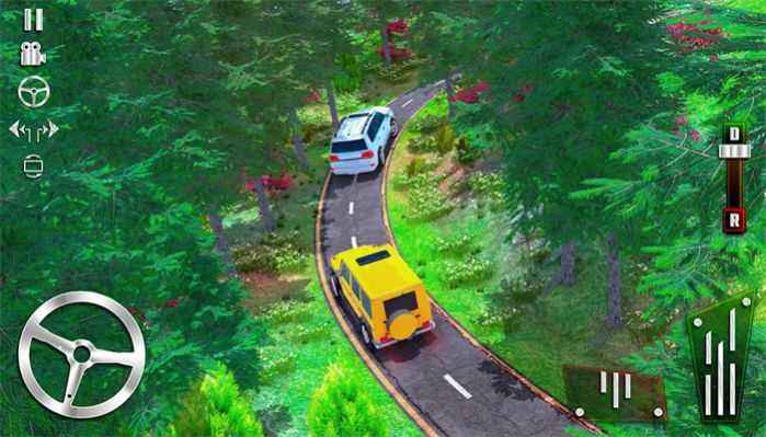 森林吉普车越野驾驶(Jeep driving offroad car game)图2