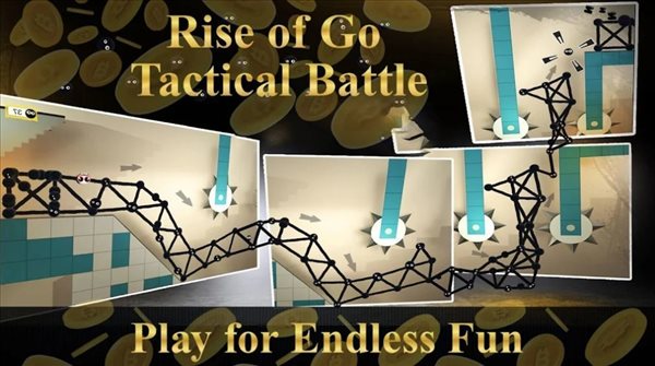 被围困的黑球生物(Rise of Go Tactical Battle)