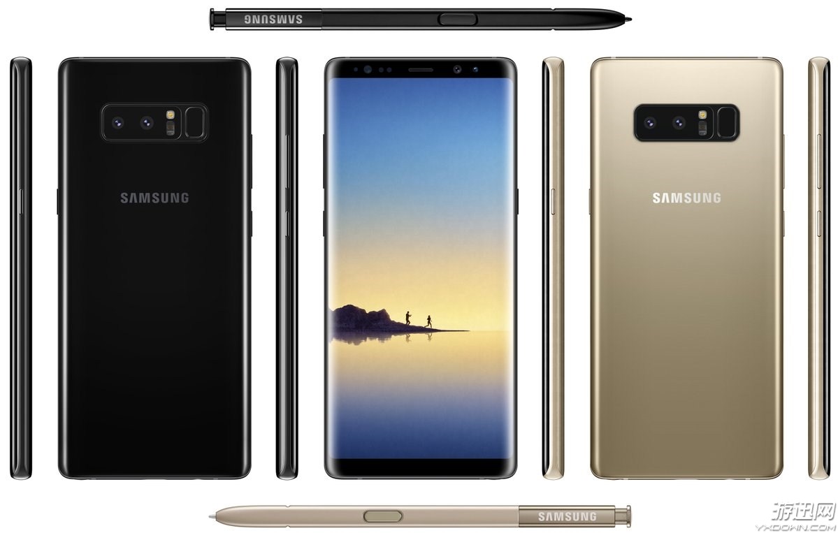 三星note8正式亮相 6.4寸全面屏,頂配售價近8000元