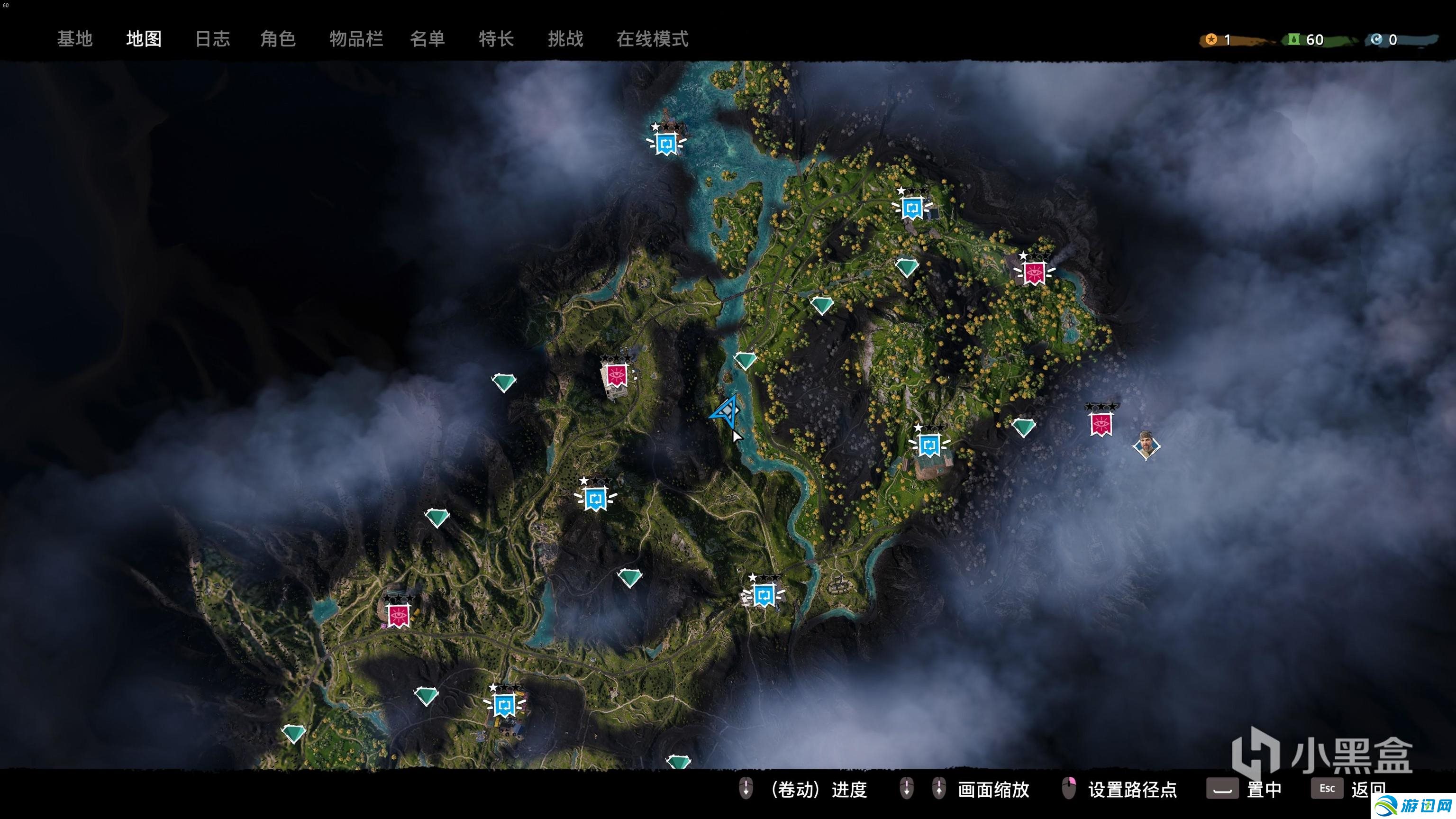 孤岛惊魂新曙光地图图片