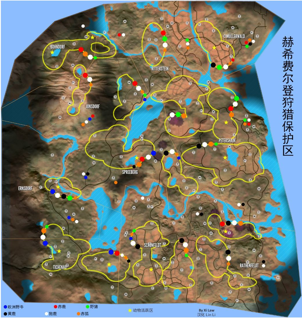 nexomon全地图分布图片