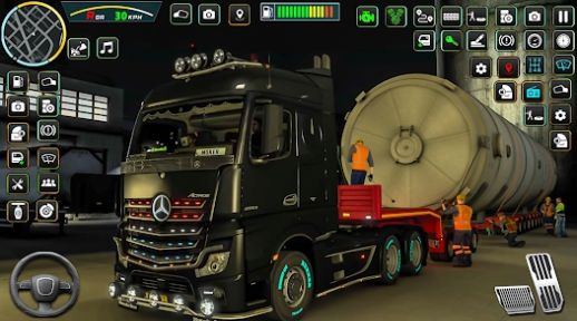 油轮游戏欧洲卡车(Euro Oil Tanker Simulator Game)图1