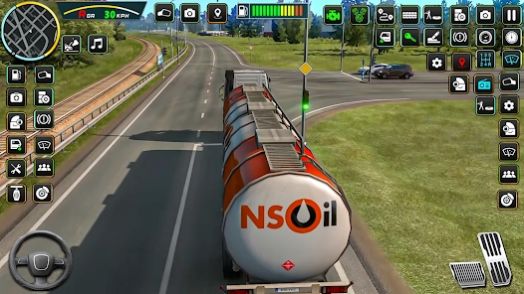 油轮游戏欧洲卡车(Euro Oil Tanker Simulator Game)图2